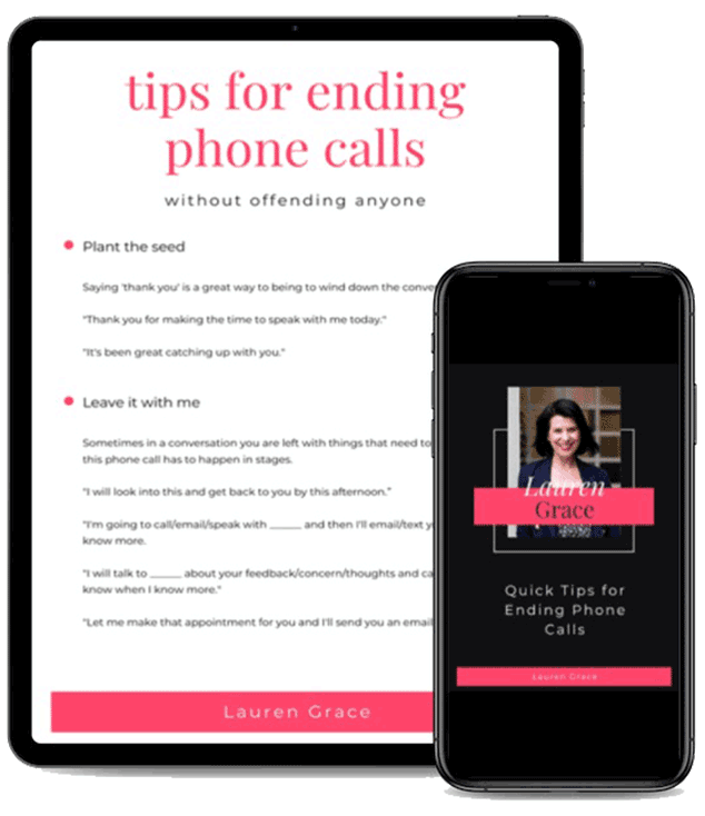 tips for ending phone calls support coordinators