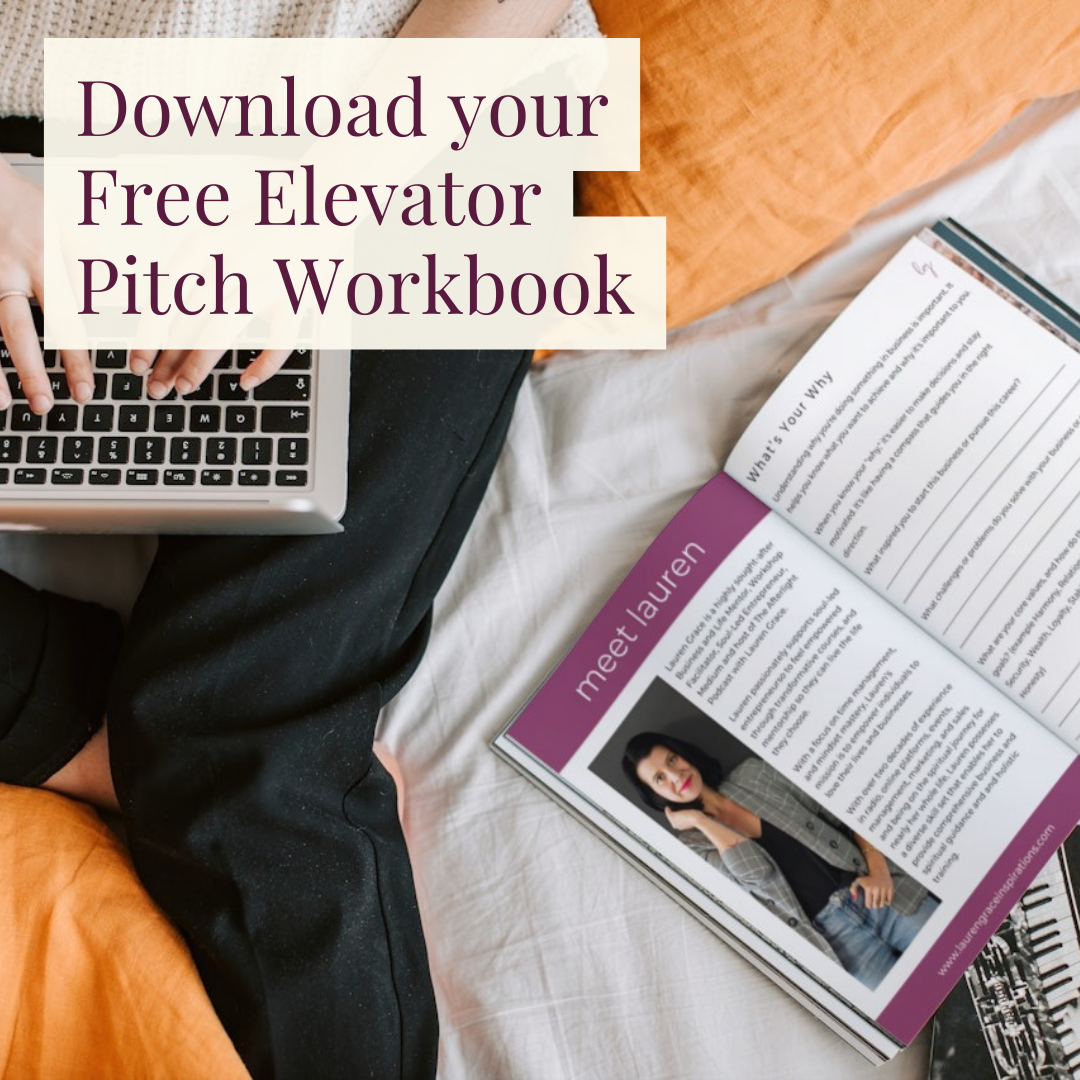 Download your Free Elevator Pitch Template